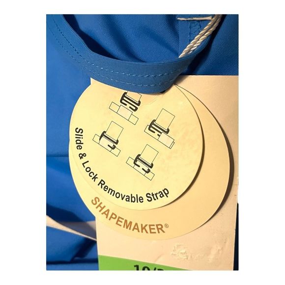 ☀️☀️☀️ AZURE Ruffle Bandeau Bra Sized One Piece Swimsuit KEEPSAKE - Picture 11 of 13